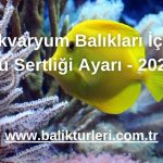 Akvaryum Balıkları İçin Su Sertliği Ayarı - 2024